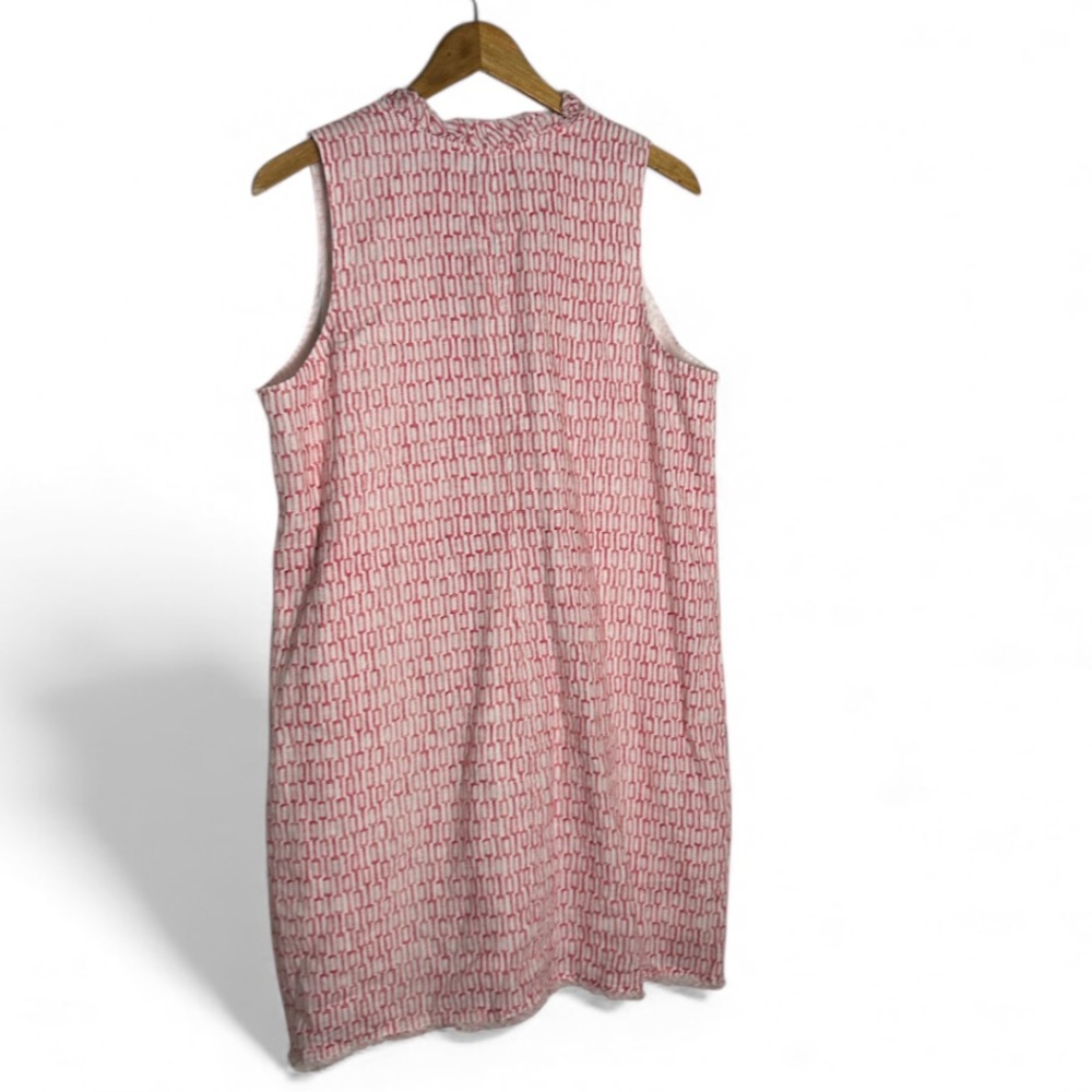 Tommy Bahama Island Key Ruffle Linen Dress Size L - Picture 5 of 8